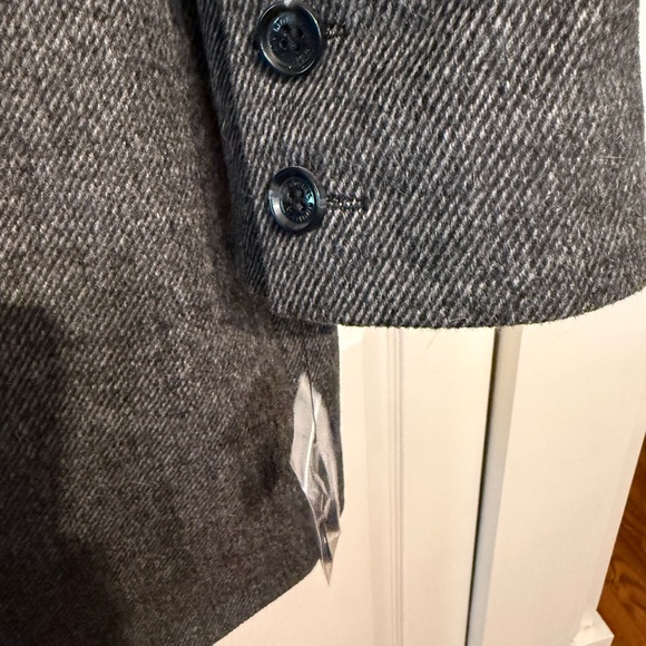 XL NWT Sam Edelman Women's Gray Tweed Coat retail was 240$ - Picture 6 of 6